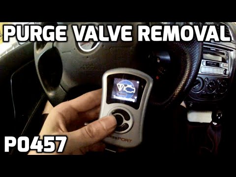 Purge Valve Removal - P0457 Code