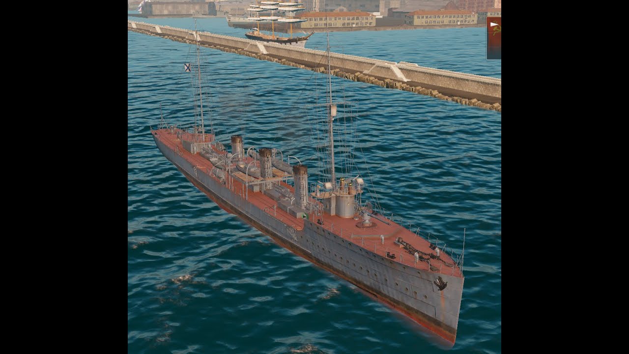 【wows】初心者にはお勧めのドイツ駆逐艦DERZKI YouTube