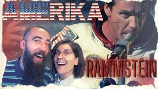 Rammstein - Amerika (REACTION) with my wife