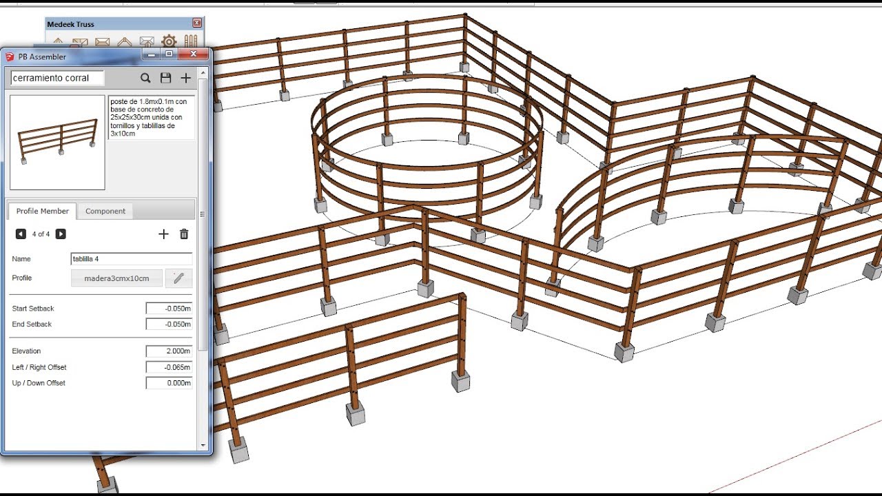 Como crear cerca para corral de ganado con Profile Builder 2 RECURSO -  thptnganamst.edu.vn