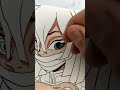Drawing Iguro Obanai from art tiktok wy.rich | #shorts #916star