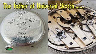 Restoration of a 1885 Ulysse Perret Pocket Watch