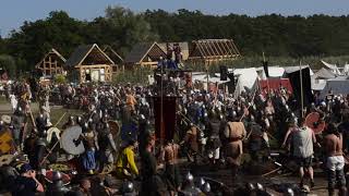 Wolin 2018. Piątek I starcie II część. Festiwal Słowian i Wikingów.