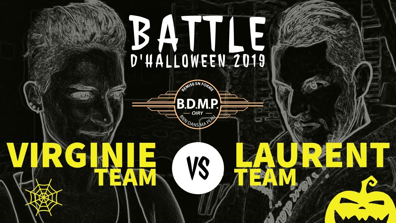 Victoire pour la Team de Laurent : Battle halloween studio BDMP 2019