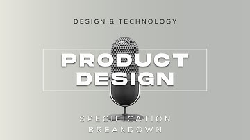 GCSE Product Design: NEA Assessment Criteria