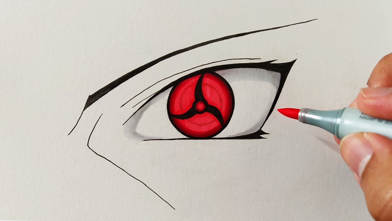 THE POWER OF MANGEKYO SHARINGAN - UCHIHA ITACHI CUSOTM DRAWING