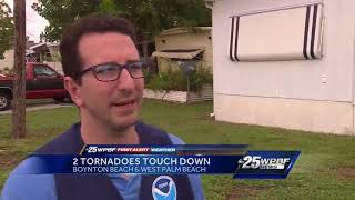 2 Tornadoes Touch Down in Boyton and West Palm Beach