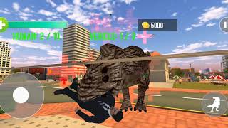 Angry Dinosaur City Attack Wild Animal Games Android Gameplay #03 screenshot 4