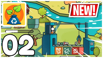 Idle EcoClicker - Gameplay Walkthrough Part 02 - Recycling Machine (iOS, Android)