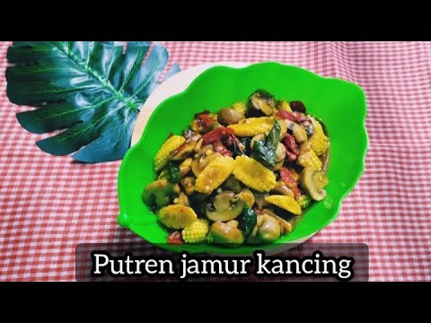 Tumis Jamur Merang Putren
