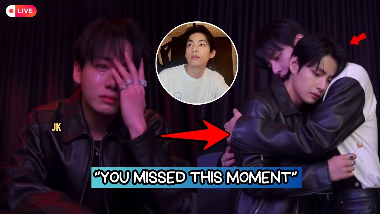 Jungkook Tried to Stay Calm… But Taehyung’s Words Exposed Everything on LIVE