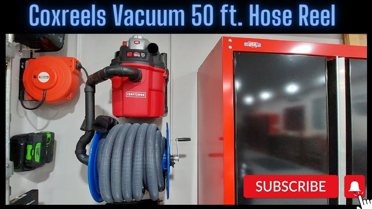 Homemade Vacuum Hose Reel 