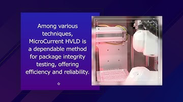MicroCurrent HVLD Series | Container Closure Integrity Testing | PTI USA