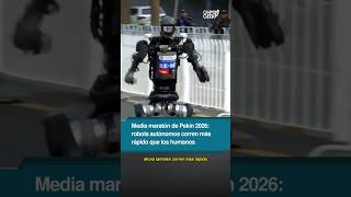 Robots autónomos corren más rápido que los humanos