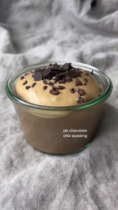 Pb Chocolate Chia Pudding tiktok oatsfairy