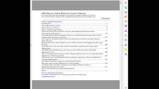 2001 Honda Odyssey Owners Manual YouTube