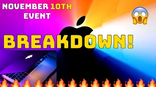 Apple November 10th Event! ONE MORE THING! NEW MACS - Apple Silicon - PREDICTIONS & TEASER BREAKDOWN