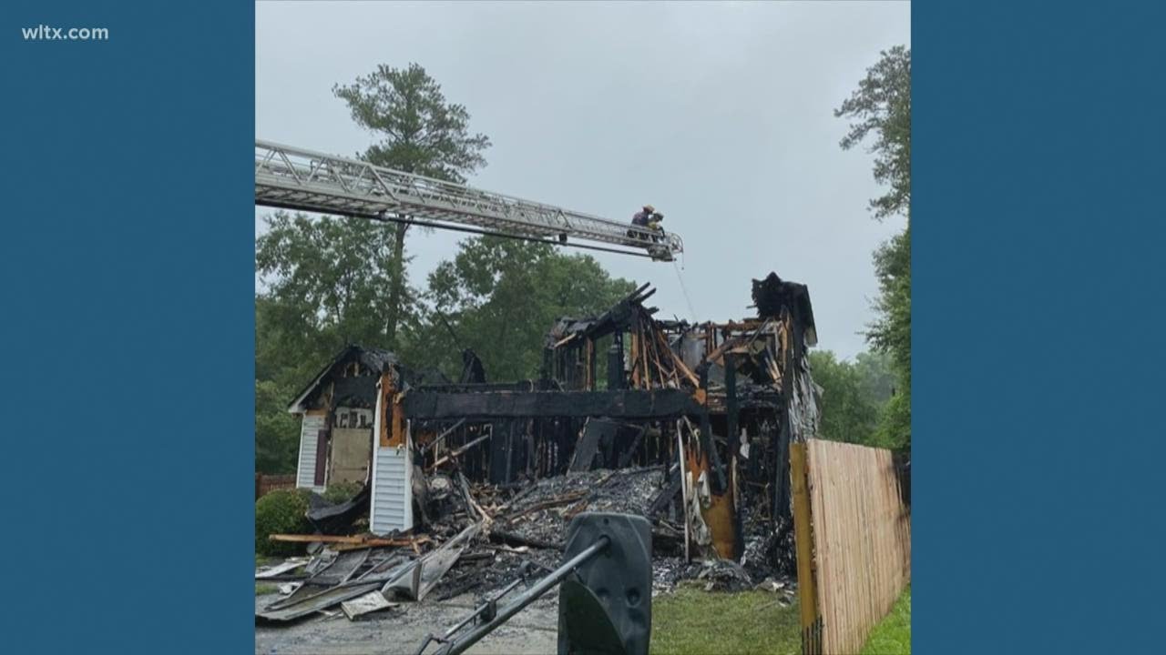 Columbia house fire under investigation - YouTube