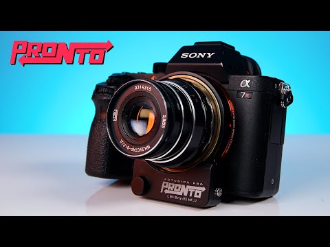 Pronto Mark II - An Auto Focus Lens adapter for Sony Cameras!