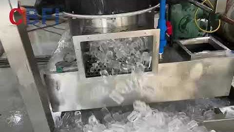 Testing of 5 ton tube ice machine