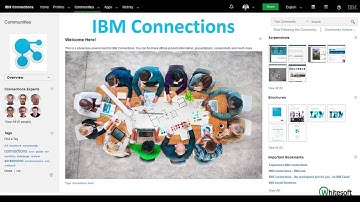IBM Connections for better collaboration, knowledge and project management