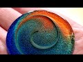 #1129 Incredible 'Feathery' Effects In These Resin Petri Pours