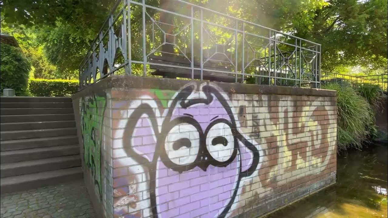 Düsseldorf Wunderschöner Südpark / Walk thru enchanting Südpark 4K YouTube
