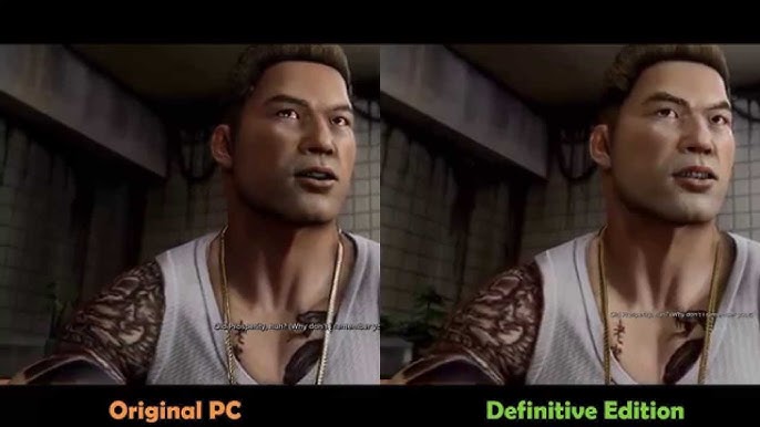Sleeping Dogs: Definitive Edition] A man who never plays Sleeping