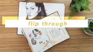 FLIP THROUGH | my sketchbook and journal