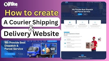 How to Create a Courier Shipping & Delivery Website | Step-by-Step Guide (No Coding Needed!)