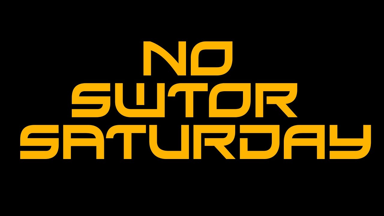 No SWTOR This Week... Sorry!!