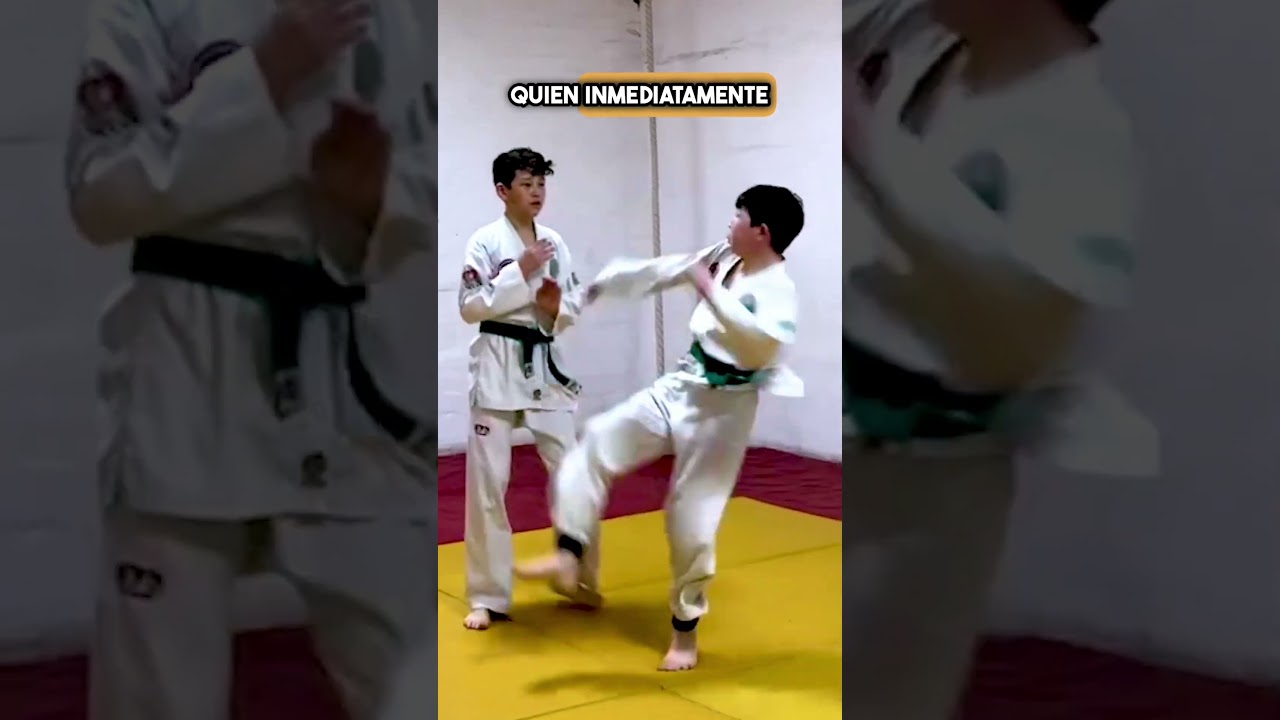 ¡Una patada Tornado perfecta! 🥋👊✨ 