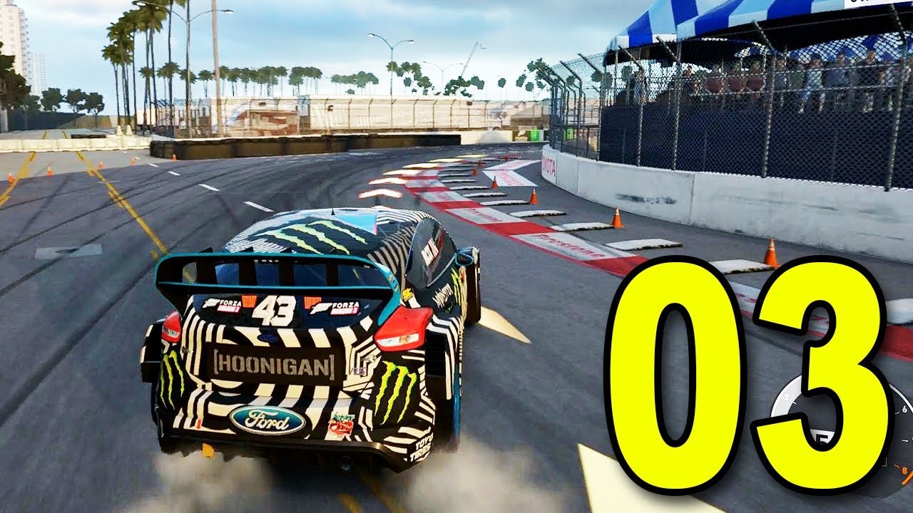 Forza 7 Career Mode Part 3 Racing Ken Block 1 On 1 Youtube