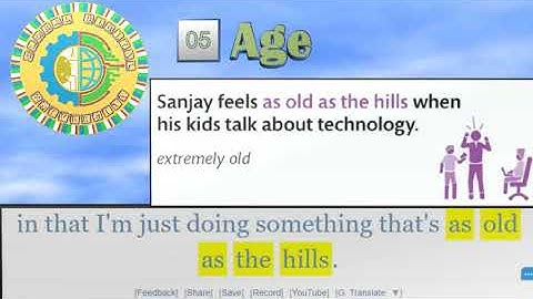 As old as the hills nghĩa là gì năm 2024