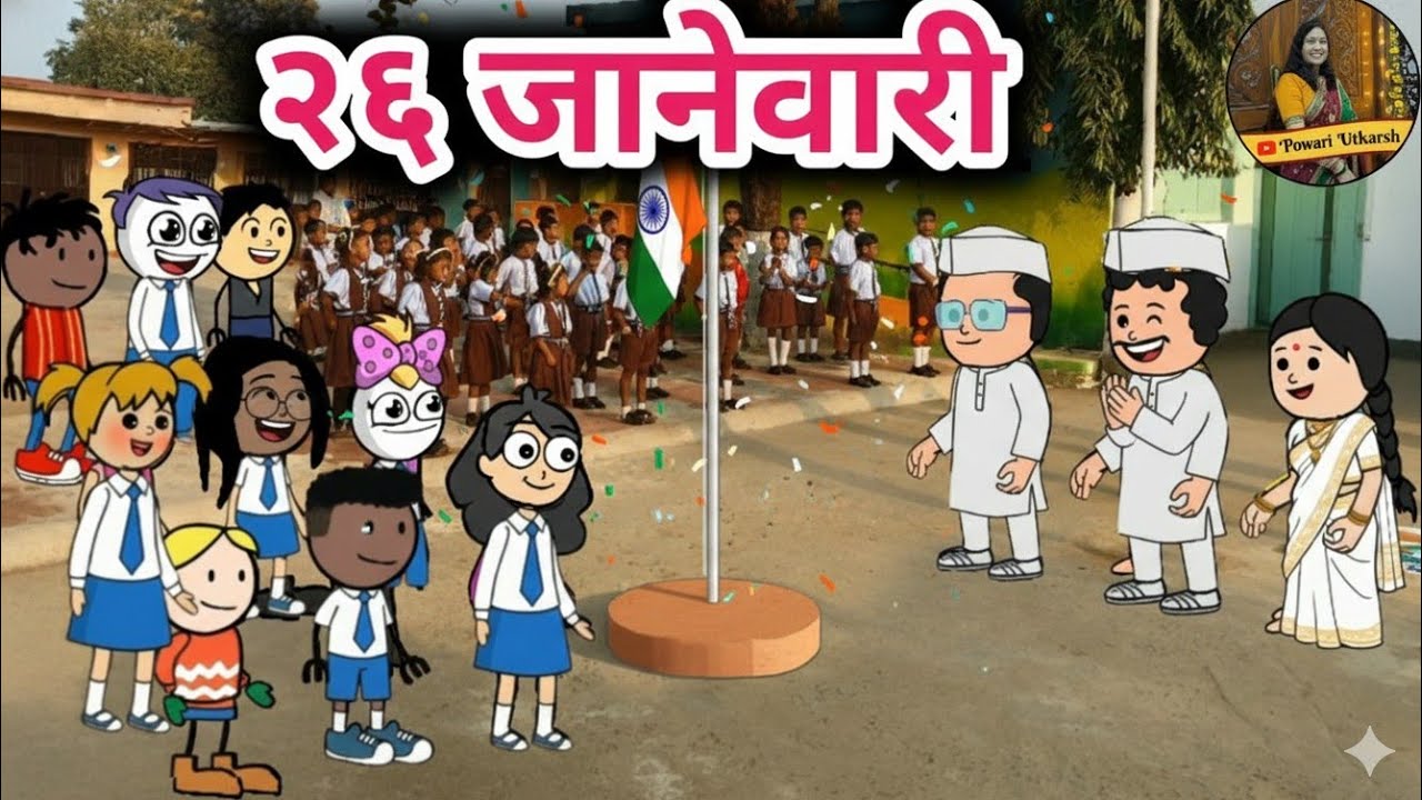 २६ जानेवारी 🇮🇳Tanatan Powari Comedy 🇮🇳 Powari Tadka 🇮🇳 Powari Bhasha 