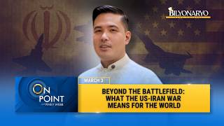 On Point: Beyond the Battlefield: What the U.S.-Iran War Means for the World | Dr. Chester Cabalza