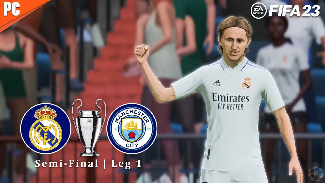 Real Madrid vs Manchester City - Semi Final L1 - FIFA 23 Gameplay - UCL 22/23 | PC™