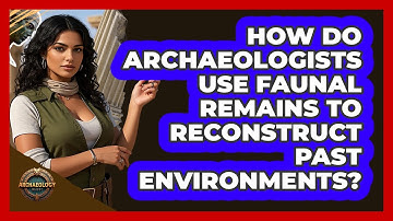 How Do Archaeologists Use Faunal Remains To Reconstruct Past Environments?