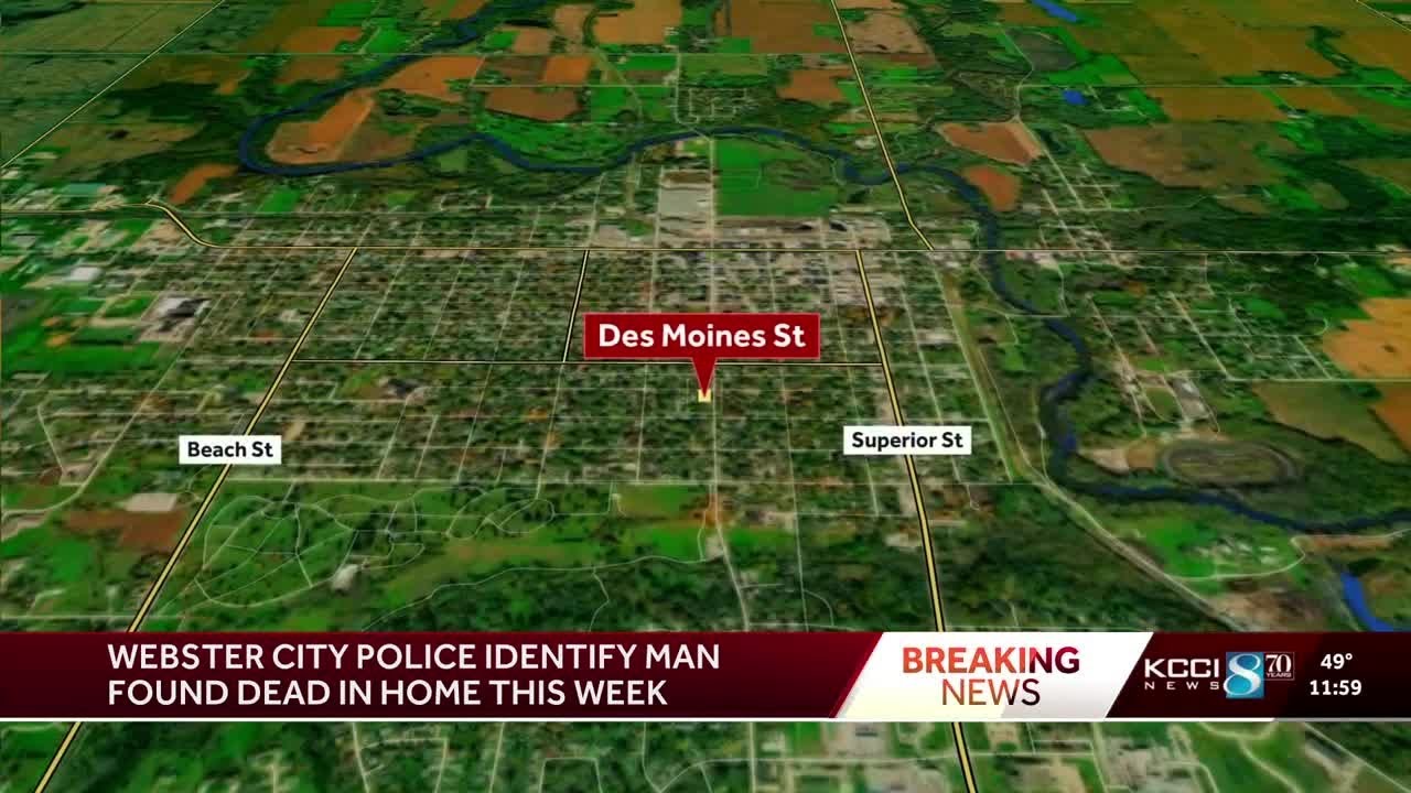 Authorities identify Webster City man found dead inside home - YouTube