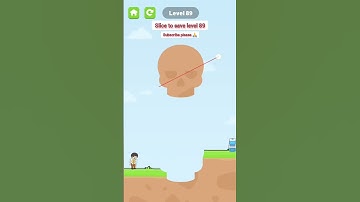 Slice to save/level 89 | funny game 2023 | new Android game 2023 #shorts #gaming #funny #trending