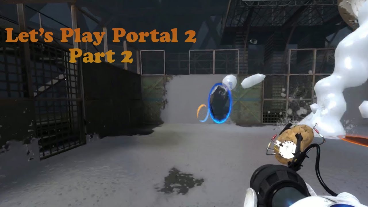 Let's Play Portal 2 Part 2 - YouTube