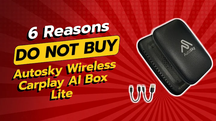 DON'T BUY AutoSky Wireless Carplay AI Box Lite BEFORE WATCHING THIS VIDEO! 🚫📱