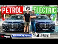 900km 560 mile electric v petrol challenge it was closejust 14 between them