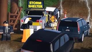 HURRICANE Causes Evacuation and INTENSE Damage! - Liberty County Roblox