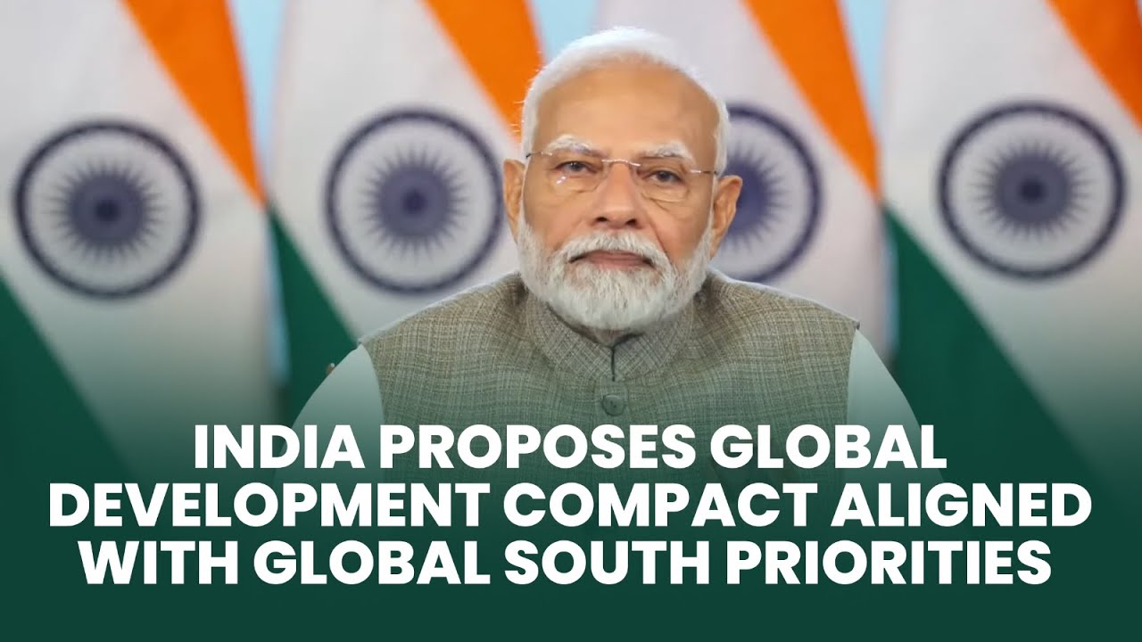 India proposes Global Development Compact aligned with Global South ...