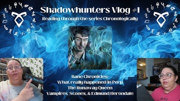 Shadowhunters vlog #1 // Reading Shadow Hunters in Chorological order for the first time //