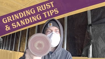 Life in a Bus | Ep 11 | Skoolie Conversion | Grinding Rust & Sanding Tips