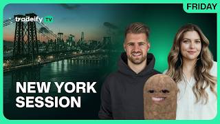 NEW YORK SESSION LIVE! | Tradeify TV | FRIDAY 9/18/26