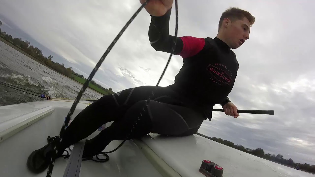 Laser 4.7 sailing - YouTube