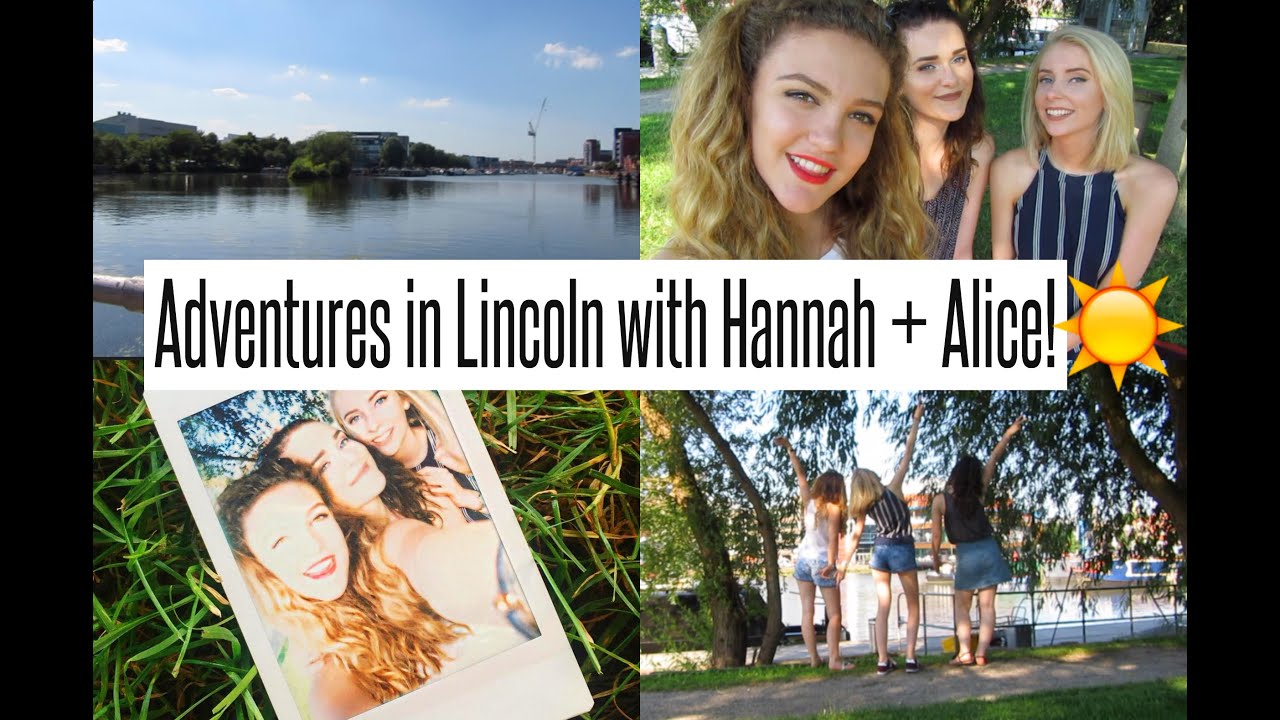VLOG: Adventures in Lincoln with Hannah + Alice!!